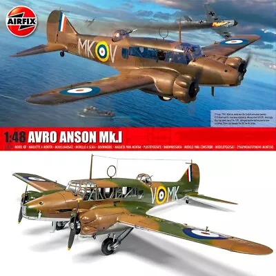 AIRFIX A09191 Avro Anson Mk.1 1/48 Scale Plastic Kit • £43.95