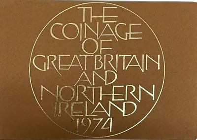 1974 Royal Mint Coinage Of Great Britain And Northern Ireland Proof Coin Set • £39.99