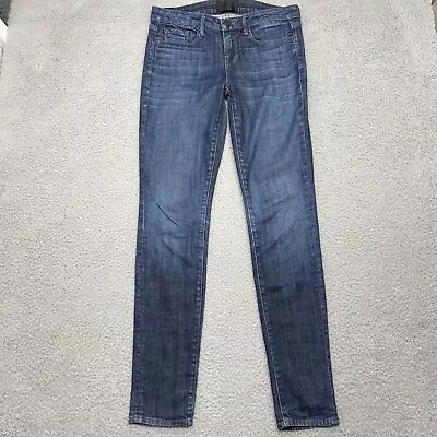 Vince Skinny Jeans Womens 26 Blue Dark Wash Dylan Denim Straight • $19