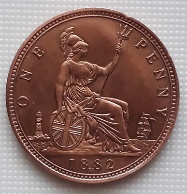 1882H Retro Souvenir Penny Exact Same Size/weight As A Penny. • £5.70