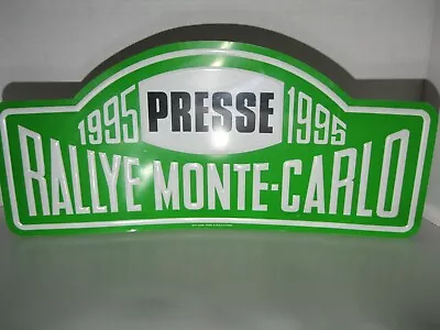 1995 Rallye Monte-Carlo Press Sign Vintage • $40.99