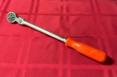 MAC Tools USA XRR11FPA 3/8  Drive Flex Head Ratchet - 12”L Hard Orange Handle • $75