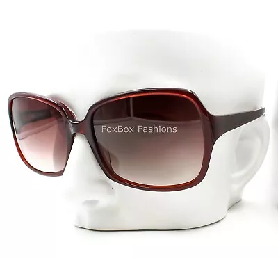 Oliver Peoples Candice SI Sunglasses Polished Dark Burgundy Red  • $60