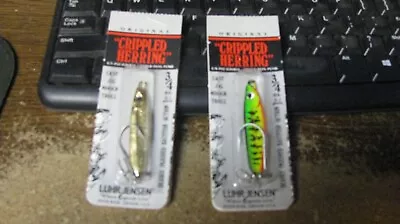 Luhr-Jensen  Crippled Herring  2 Ct 2 Colors Nip 3/4 Oz Free Shipping • $17.50