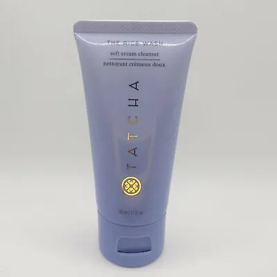 $16.89 • Buy Tatcha LARGER SIZE! The Rice Wash Face Cleanser 1.7 Oz / 50 Ml SEALED Soft Cream