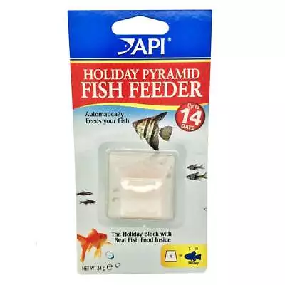 API 7 Day Pyramid Holiday Fish Feeder • £3.19