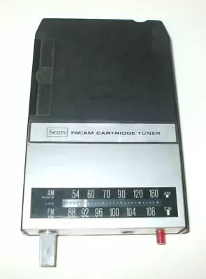 Vintage Sears Am/fm Radio 8 Track Fm Tuner Cartridge - Rare • $25