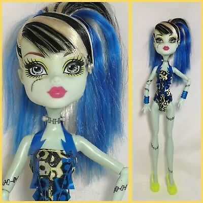 Monster High Doll  Swim Class Frankie Stein Exclusive Doll HTF • $32.99