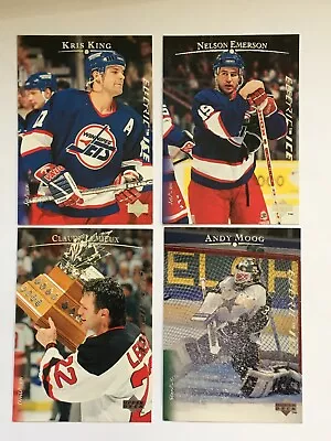 1995-96 Upper Deck Electric - 4 Card Lot • $4.42