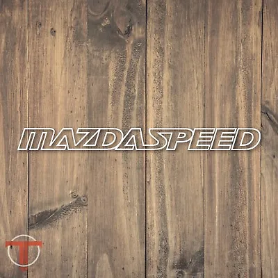 Mazda Speed Automotive Motorcycle Vinyl Sticker Decal • $4.99