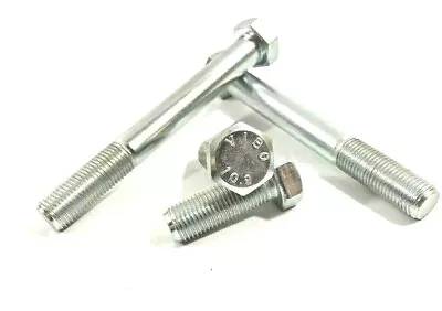 £2.54 • Buy M8 M10 M12 & M14 Metric Fine 10.9 Grade High Tensile Bright Zinc Steel Hex Bolts