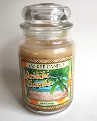 Yankee Candle Large Jar Waikiki Sands Rare 623g Limited Edition • £45