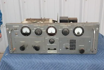 Large Rare Vintage Barker & Williamson T 368 C URT Military Transmitter Radio • $950