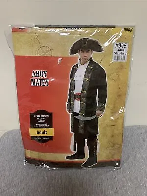 Costume USA Pirate Jacket Halloween Costume Adult • $24.99