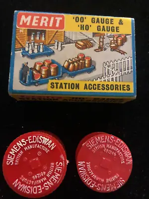 Vintage Merit Railway Oo & Ho Gauge Station Accessories - Cable Drums • £3.99