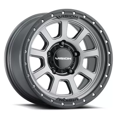 Vision Off-Road 350 Ojos 17X9 +12 Satin Grey Wheel 5x114.3 5x4.5 (QTY 1) • $248