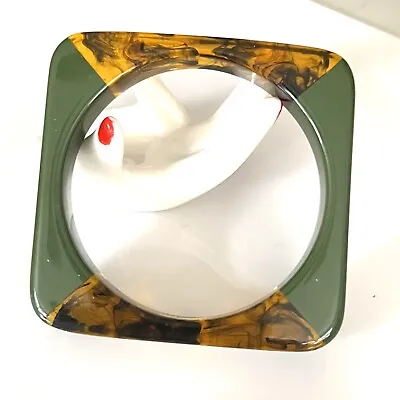 New!  Vintage Retro Mod Look  Lucite Bangle Bracelet • $15