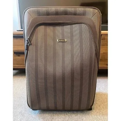 MEMBER’S Soft Shell Heavy Duty Trolley Luggage Suitcase Expendable Travel Flight • £39