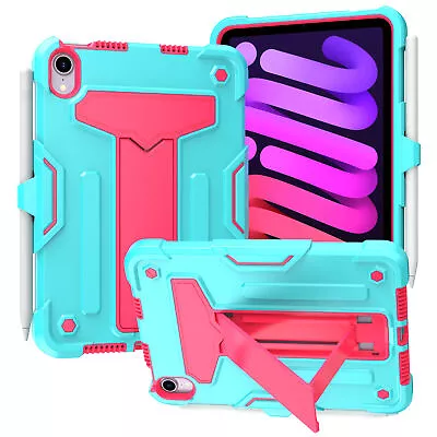 Military Grade Drop Proof Rugged Hybrid Armor Case With Kickstand For IPad Mini • $27.49