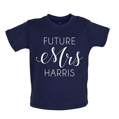 Future Mrs Harris - Baby T-Shirt / Babygrow - Music Musician Love Fan Pop Calvin • £10.95