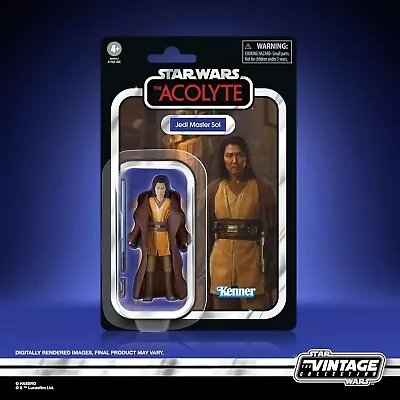 STAR WARS The Vintage Collection Jedi Master Sol The Acolyte 3.75-Inc  PRESALE • $26