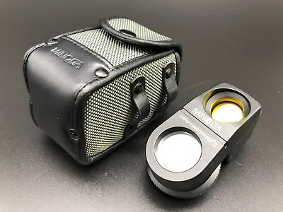 🍙N.Mint+++  W/Case🍙 Minolta 10°II Viewfinder For Auto Meter IV From Japan • $84.99