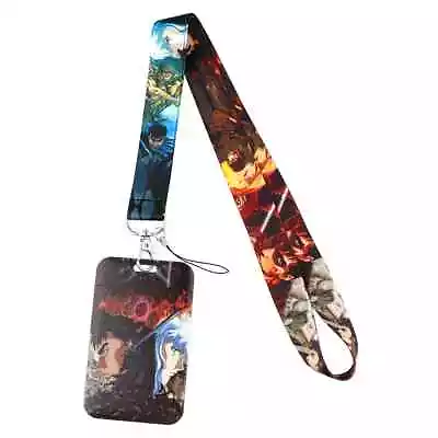 Berserk Anime Manga Guts Griffith Characters Lanyard With ID Badge Holder • $7.99