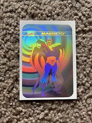 Nice 1990 Impel  Marvel Entertainment Magneto Hologram. #MH-2 • $13.68