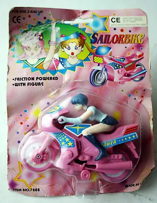 Rare Vintage 90's Sailor Moon Sailorbike Friction Power Mercury Figure New ! • $59