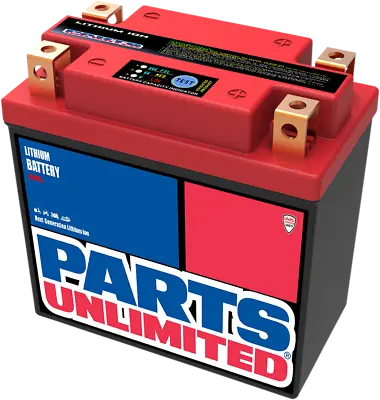 Parts Unlimited Lithium Ion Motorcycle Battery 250 CCA HJTX14AHQ-FP 2113-0688 • $118.95