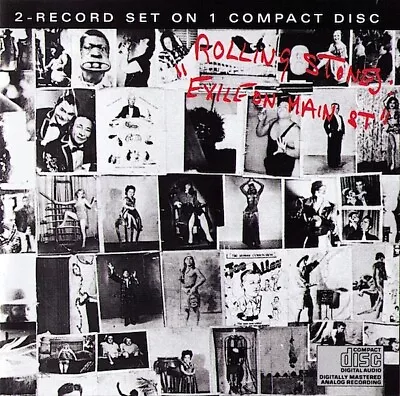 The Rolling Stones Exile On Main Street CD 1987 Like New • $9.99