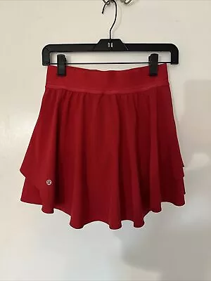 Lululemon Court Rival High-Rise Skirt Long Cyan Blue CYNB Women's Size 2 4 6 NWT • $29.99