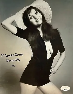 MADELINE SMITH Autograph Signed 8x10 PHOTO The Vampire Lovers JSA CERT AH96141 • $74.99