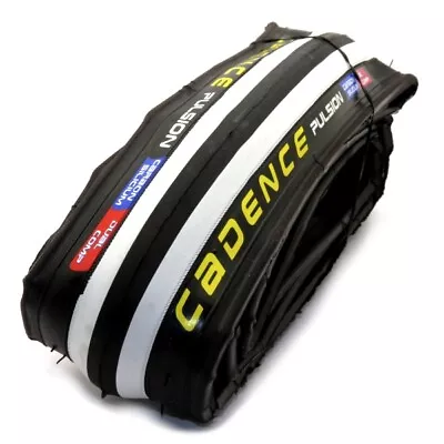 New Cadence Pulsion (p) Road Bike Clincher Tire 700 X 23c White / Black • $35.62