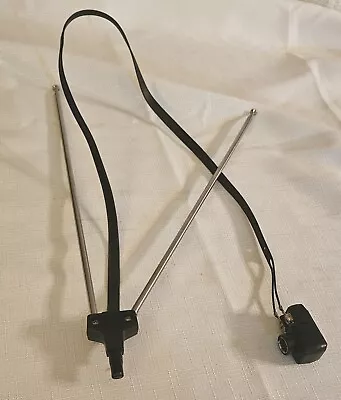 Vintage Telescoping TV Antenna Rabbit Ears ~ Extends 31  ~ W/ Coaxial Input • $16