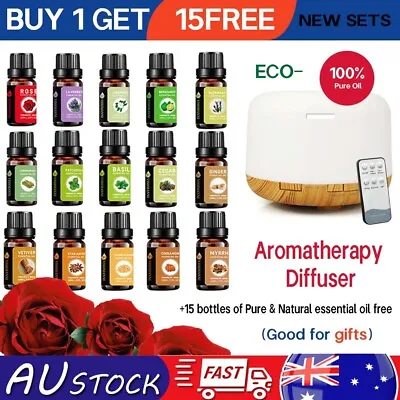 Aromatherapy Aroma Diffuser Ultrasonic Air Humidifier Essential Oil AU SHIP • $18.99