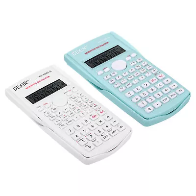 1Set Scientific Calculator 2-Line 12 Digit Engineering Calculator White/Green • $34.16