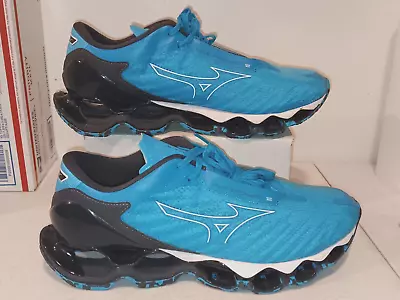 Mizuno Wave Prophecy 12 Blue Men's Running Shoes Sneakers Size 13 • $119.99