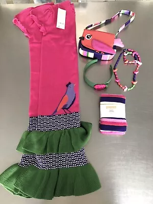 Gymboree Falling For Feathers Size 12 Outfit Vintage Pink • $39.99