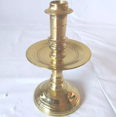 Vintage Virginia Metalcrafters Brass Candlestick Holder CW16-3 4  Made In USA • $24.99