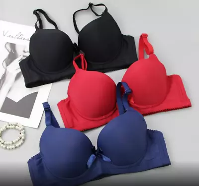 UK Size  Ladies Sexy Bra Padded Seamless Bras Multiway Strapless Push Up Bra New • £9.97
