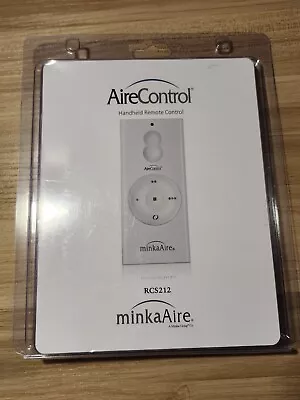 MinkaAire RCS212 White Hand Held Fan Remote With Dimming Controls - NEW • $29.99