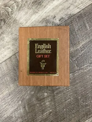 English Leather Gift Set Cologne And After Shave Vintage • $15