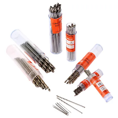 0.5-3.5mm Micro HSS Twist Drill Bits Straight Shank Electrical Drilling Tool C8D • $3.85