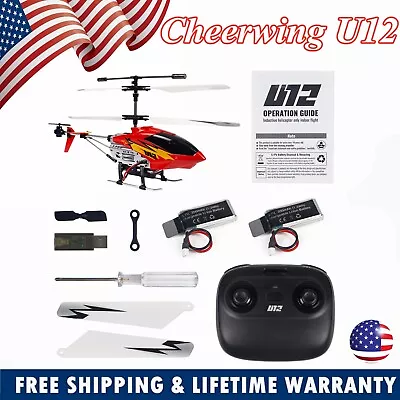 RC Helicopter Cheerwing U12 Mini RC Toys 2.4Ghz Remote Control Ideal Toy Gift US • $25.98