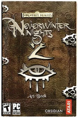 Forgotten Realms Neverwinter Nights 2 Video Game Art Book (Paperback 2006) • $11.99