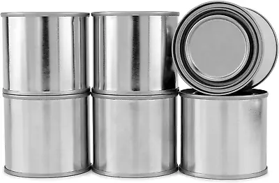 Cornucopia Metal Paint Cans With Lids (1/4 Pint Size 6-Pack) Tiny Empty Unline • $24.86