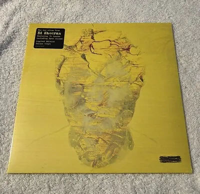 Ed Sheeran - Subtract Vinyl Record 2023 Limited Edition Yellow Vinyl SEALED • $55