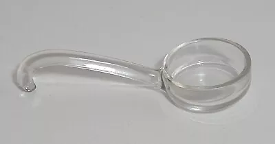 Vintage Clear Glass Mayonnaise Ladle Spoon Salad Dressing Serving • $13.45