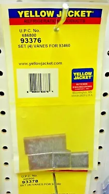 Vacuum Pump Vanes FOR THE 6 CFM Yellow Jacket VACUUM PUMP 93376 • $136.48